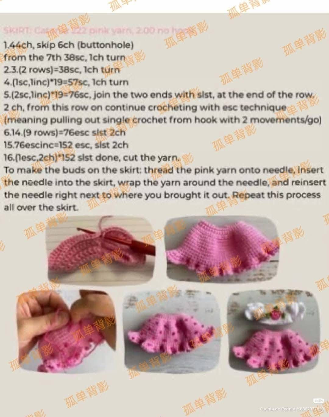 Crochet Strawberry Girl Doll Amigurumi Pattern Tutorial