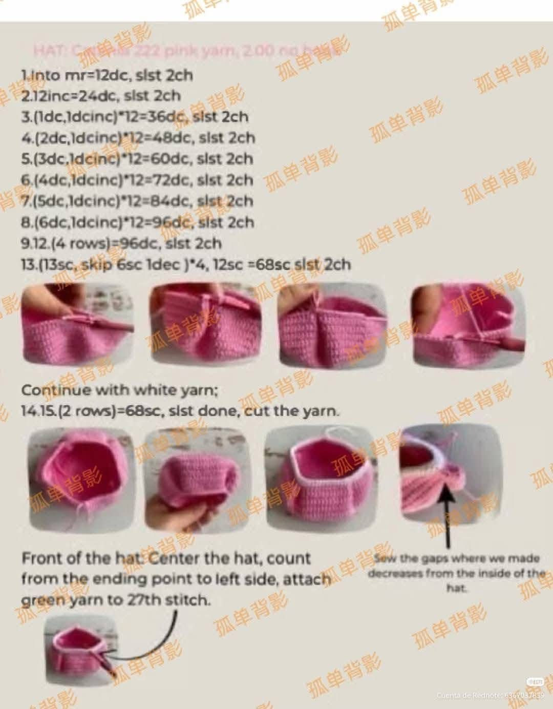 Crochet Strawberry Girl Doll Amigurumi Pattern Tutorial