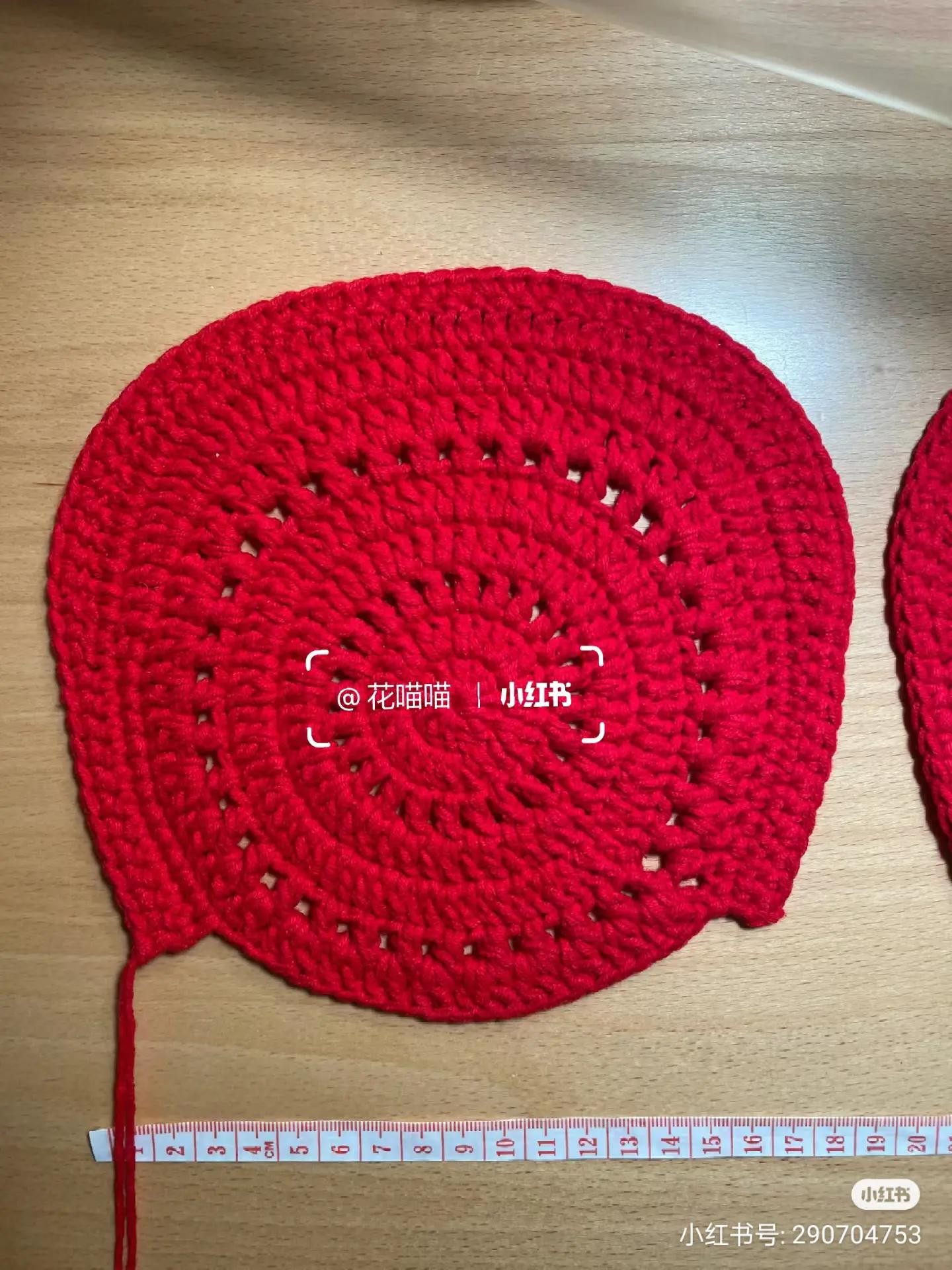 Crochet Strawberry Milk Cap Bag Pattern with Chart