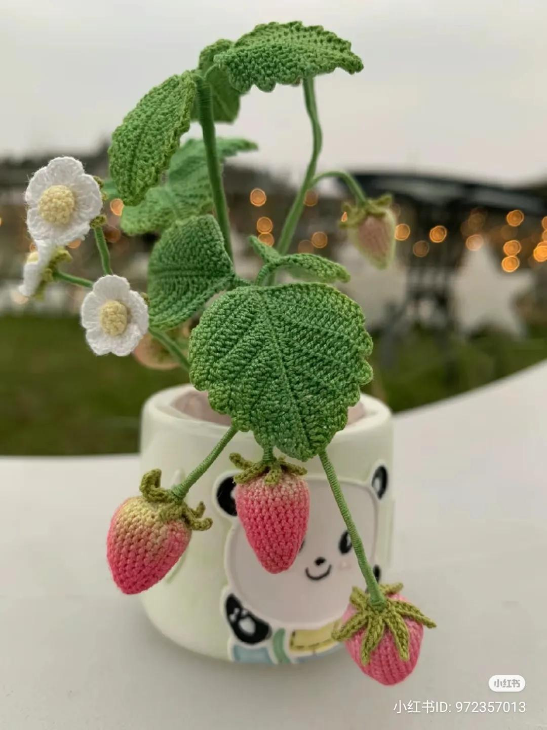 Crochet Strawberry Plant Chart: Round, Pointy & Nakazato Varieties