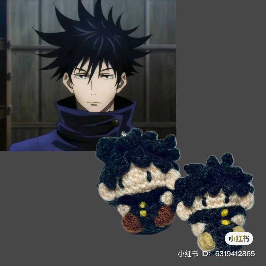 Crochet Sukuna Ryomen Amigurumi Doll Chart