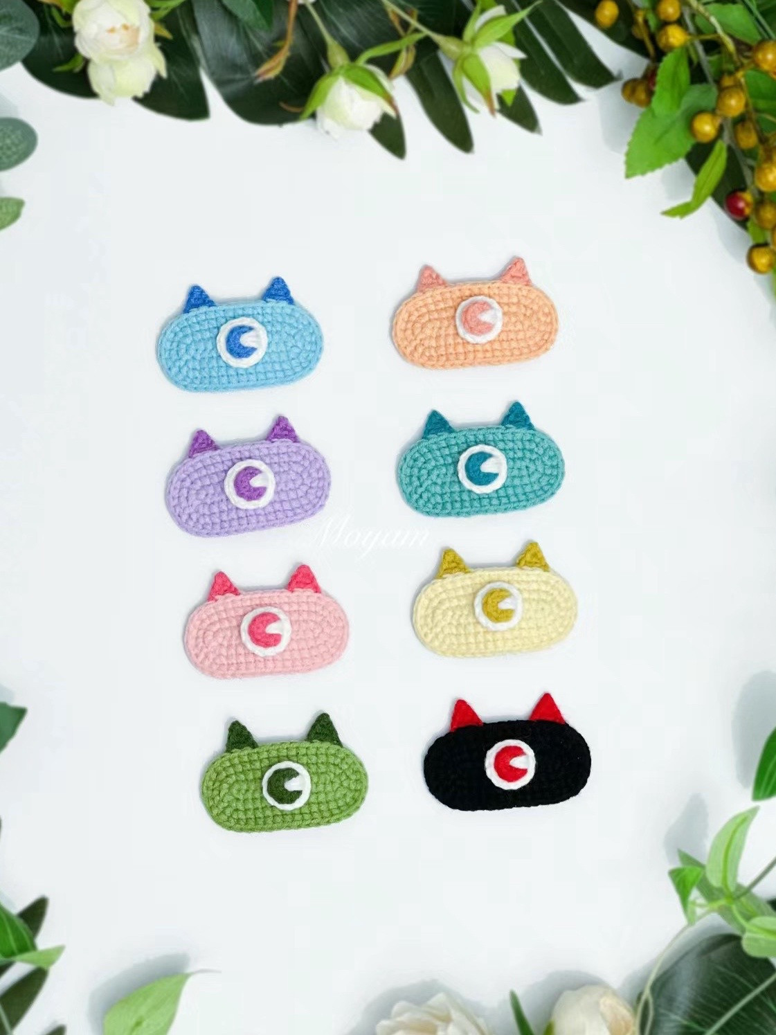 Crochet Sunflower and Tulip Hair Clip Charts