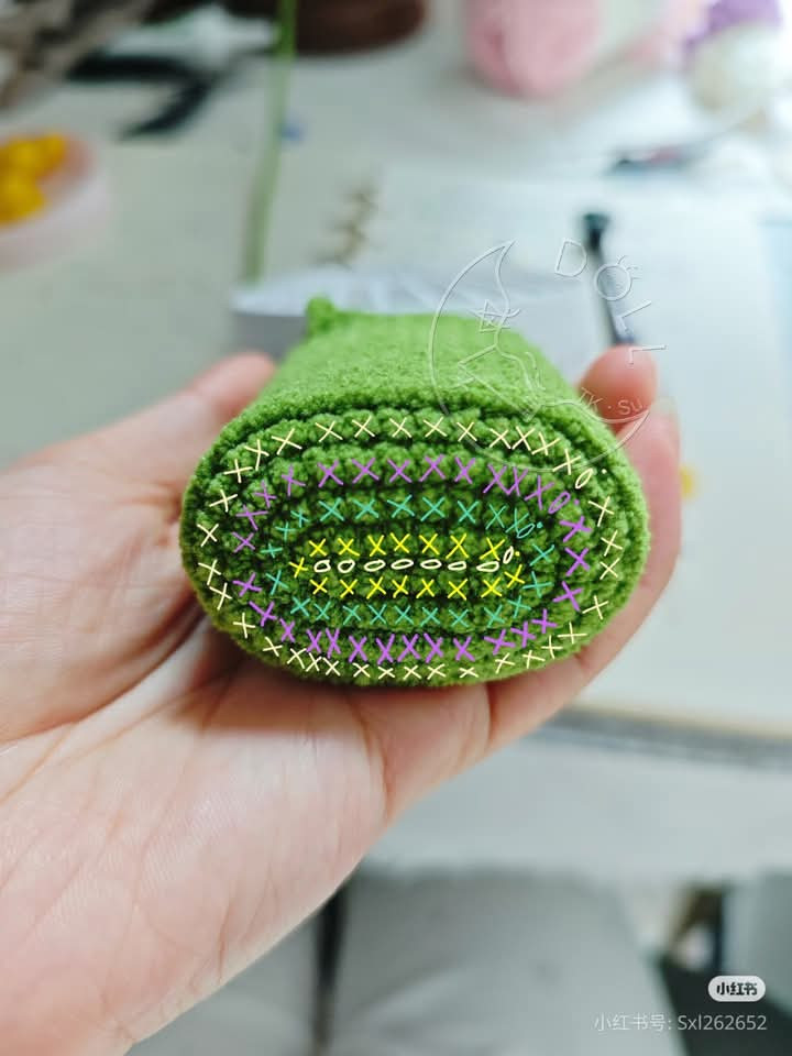 Crochet Sunflower Fan Case Pattern Chart Tutorial