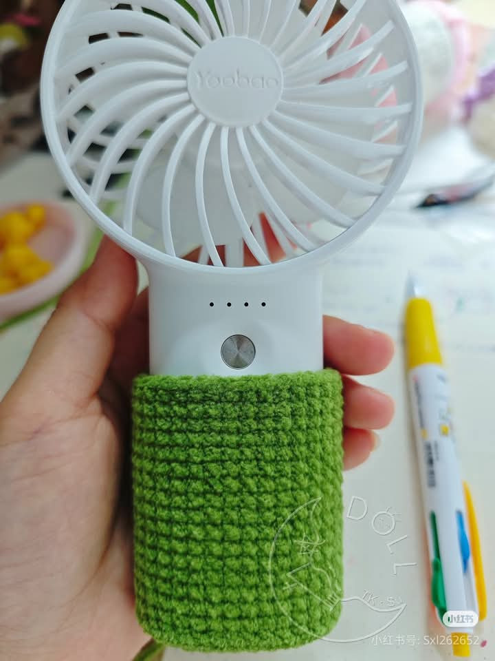 Crochet Sunflower Fan Case Pattern Chart Tutorial