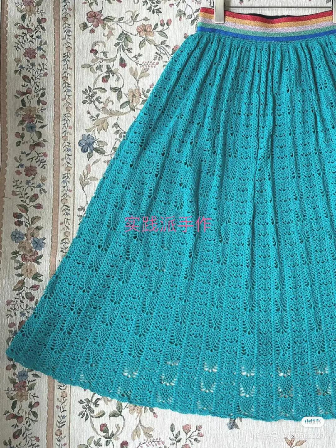 Crochet Sweater and Dress Patterns: Textured Orange Top, Pastel Zigzag Vest, Green Granny Square Dress