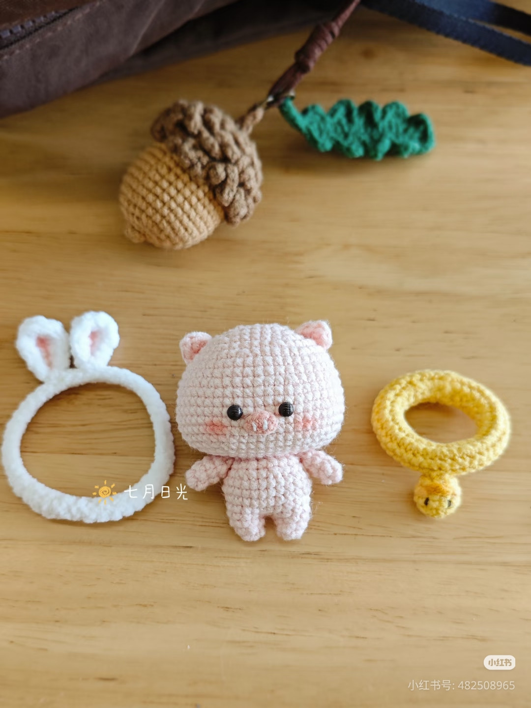 Crochet Swimming Ring Pig Pattern Tutorial