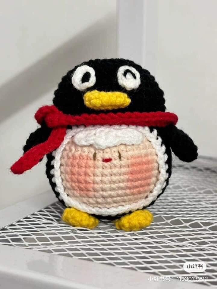 Crochet Takoyaki Amigurumi Doll Pattern with Chart