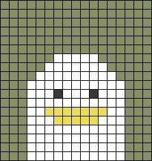 Crochet tapestry patterns featuring cute unicorn, bear with apples, duck and heart designs