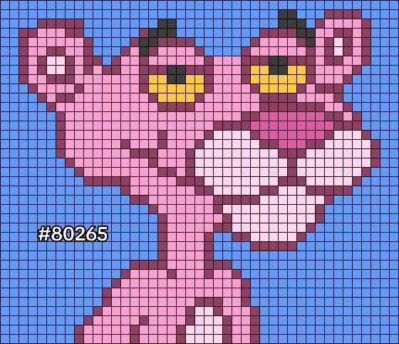 Crochet Tapestry Patterns of Iconic Characters: Elmo, Bubbles, Peppa Pig, Mike Wazowski