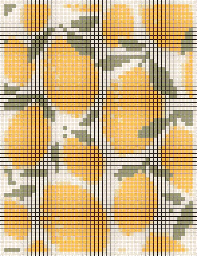 Crochet Tapestry Patterns: Vibrant Floral Designs, Autumn Leaves, Mushrooms, and Botanical Motifs for Pixel Art Stitching