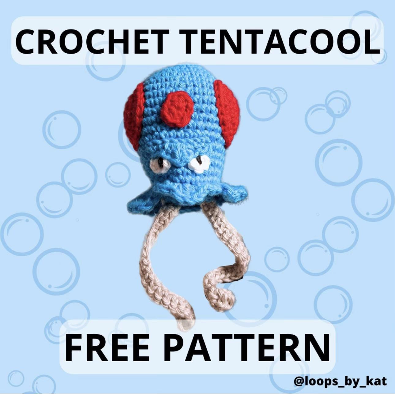 Crochet Tentacool Free Pattern