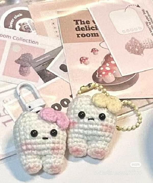 Crochet Tooth Sisters Amigurumi Pattern Tutorial