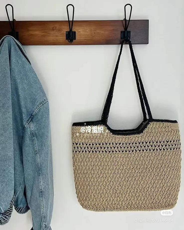 Crochet Tote Bag and Granny Square Crossbody Bag Patterns with Charts