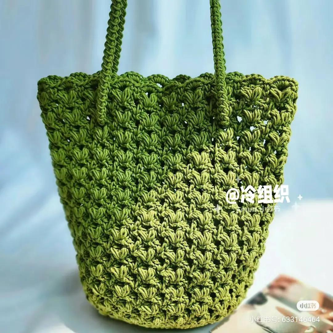 Crochet Tote Bag and Granny Square Crossbody Bag Patterns with Charts