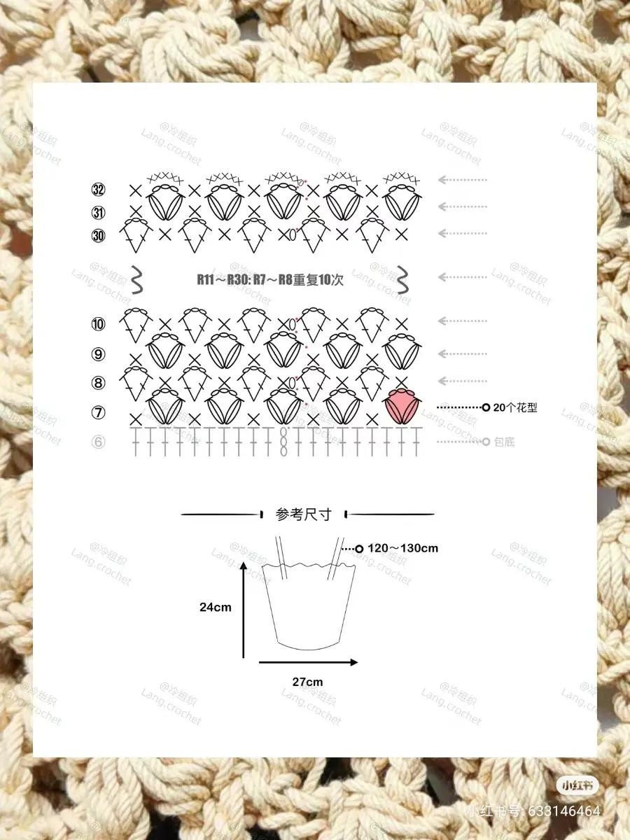 Crochet Tote Bag and Granny Square Crossbody Bag Patterns with Charts