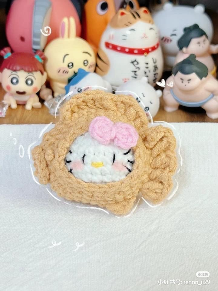 Crochet Tutorial: Black Skin Hula Kitty and Ugly Fish Kitty Amigurumi Patterns