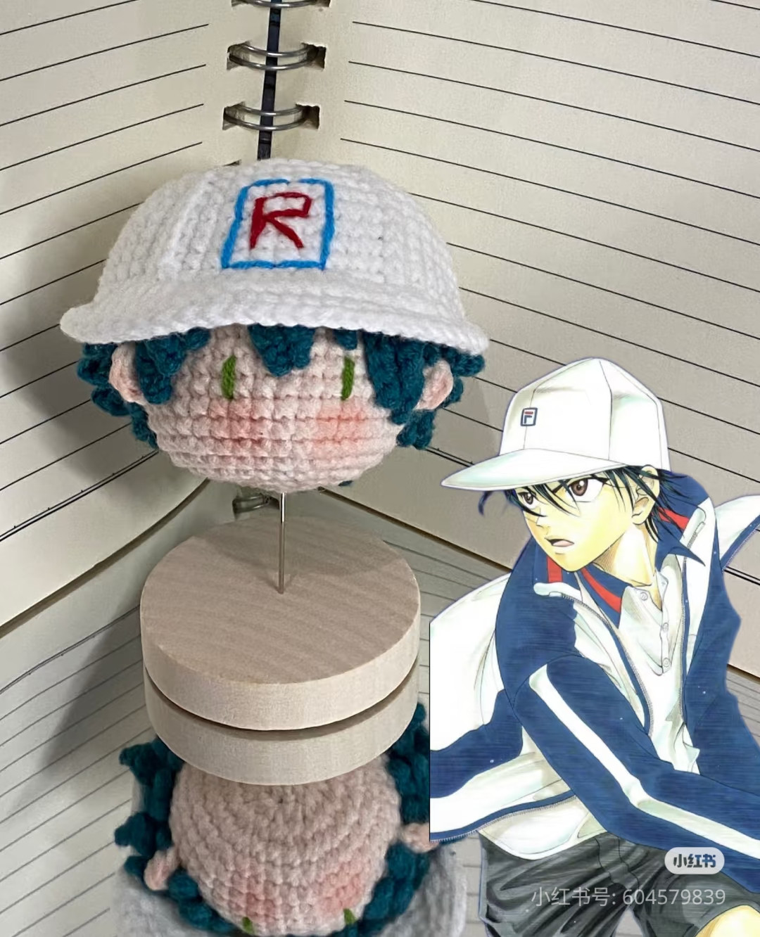Crochet Tutorial: Head and Hair for Ryoma Echizen Amigurumi Doll
