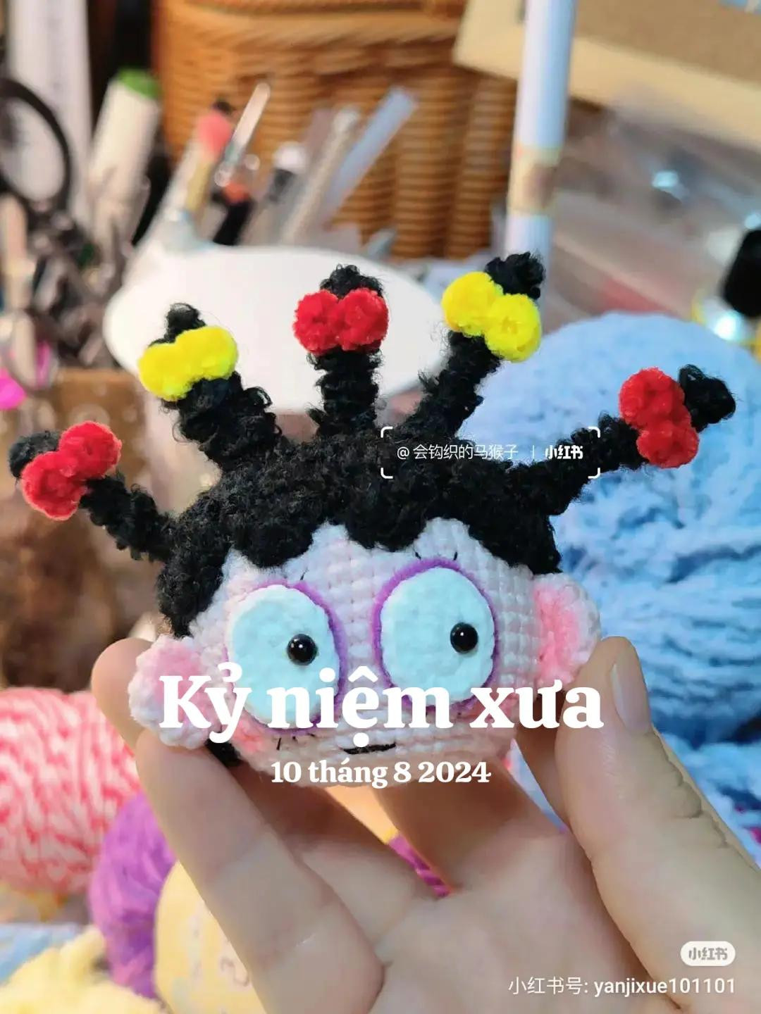 Crochet Tutorial: Head of Classic Cartoon Girl with Pigtails