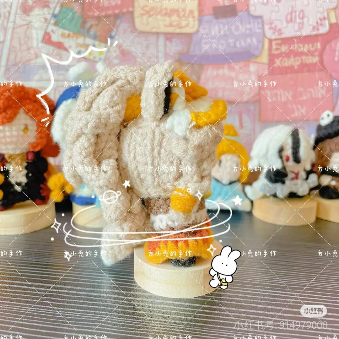 Crochet Tutorial Pattern for Qiqi Character Doll