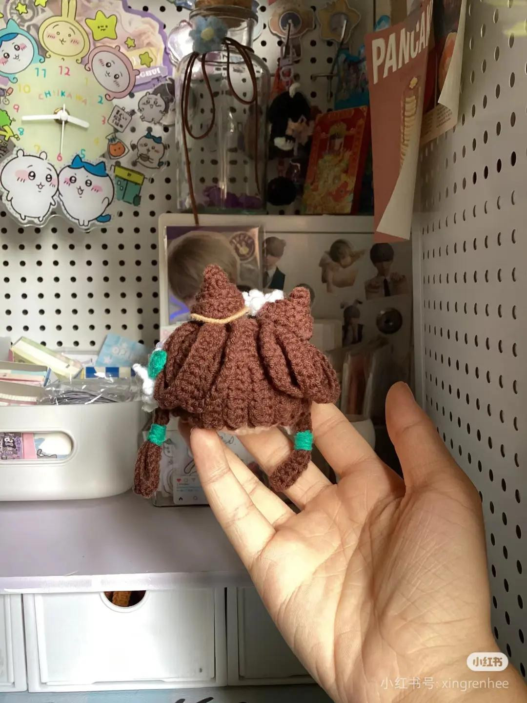 Crochet Tutorial: Xiao Qiao Qing She Big Head Doll and Headdress Pattern
