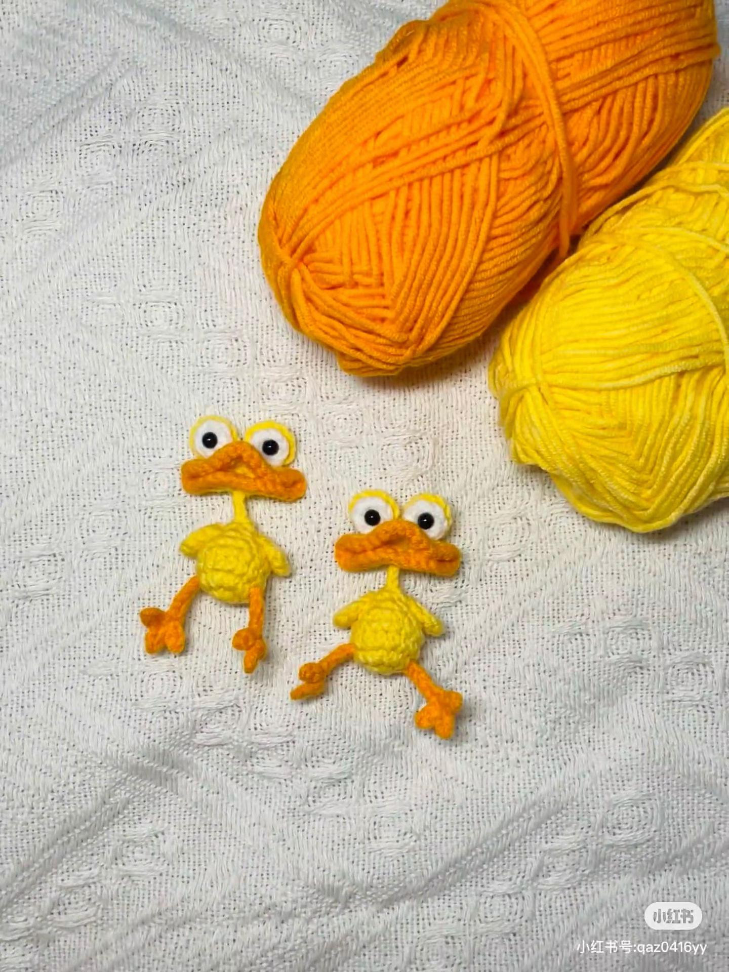 Crochet Ugly Duckling Amigurumi Pattern Chart