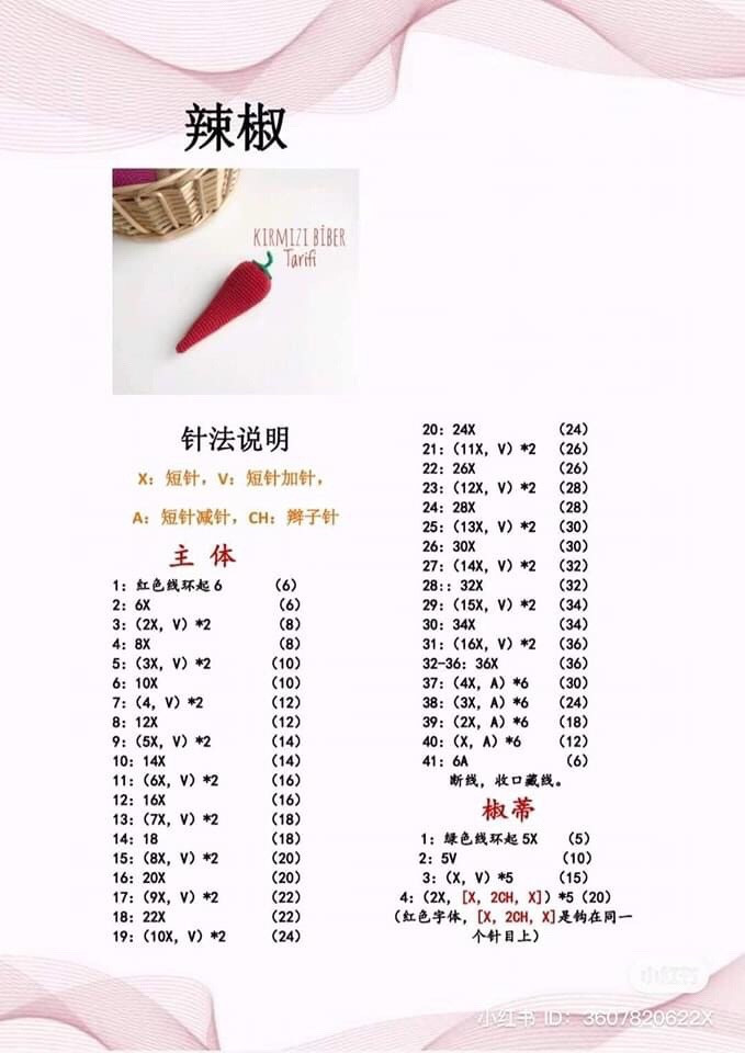 Crochet Vegetable Patterns: Avocado, Pepper, Cabbage, Cucumber, Onion