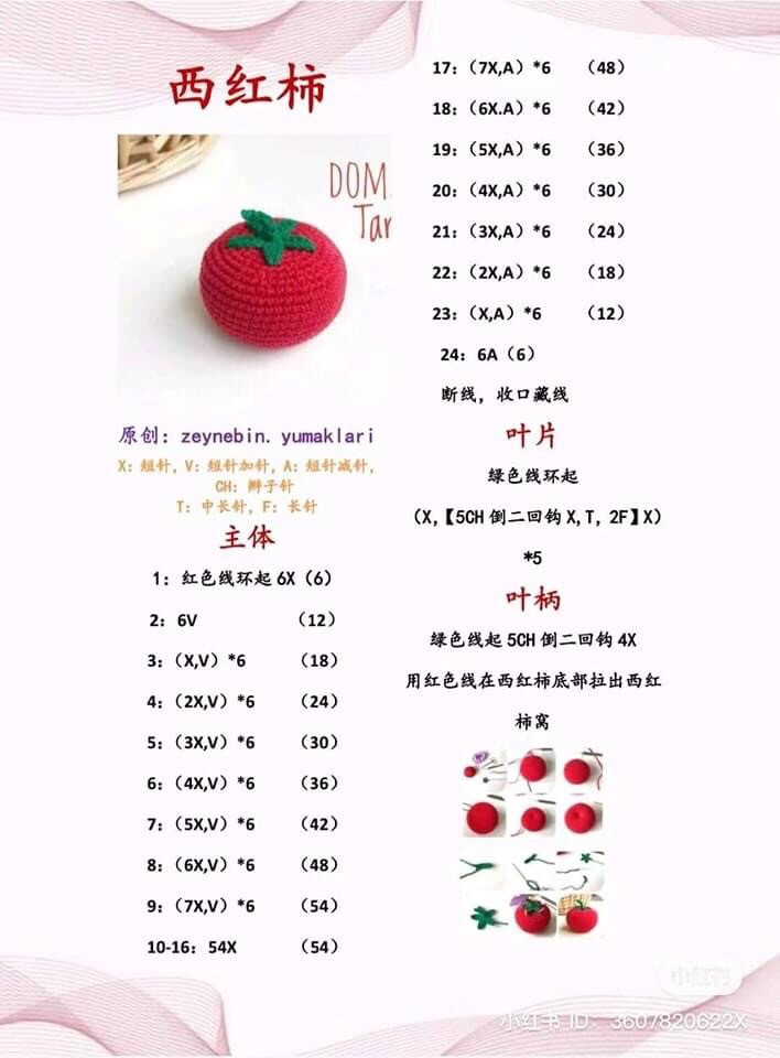 Crochet Vegetable Patterns: Avocado, Pepper, Cabbage, Cucumber, Onion