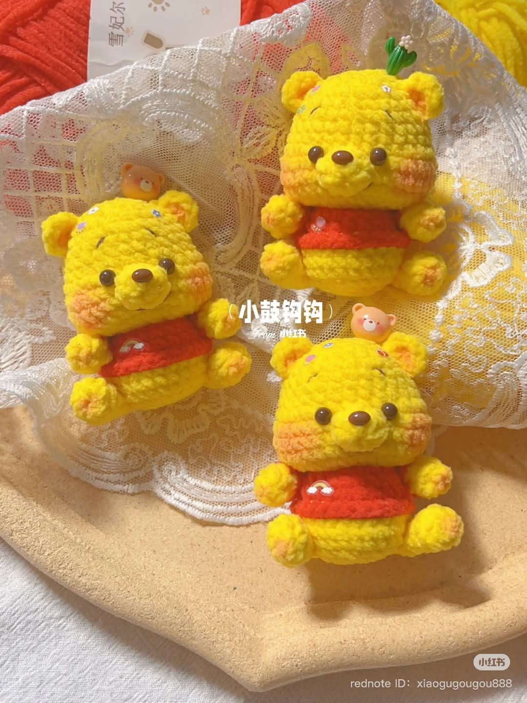 Crochet Winnie the Pooh Bear Pattern Chart