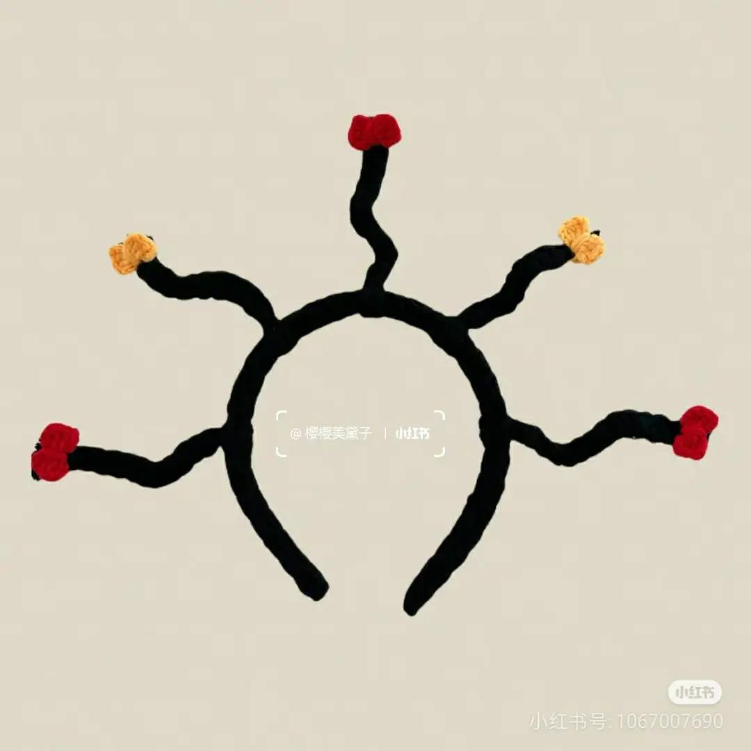 Crochet Witch Headband Pattern Tutorial