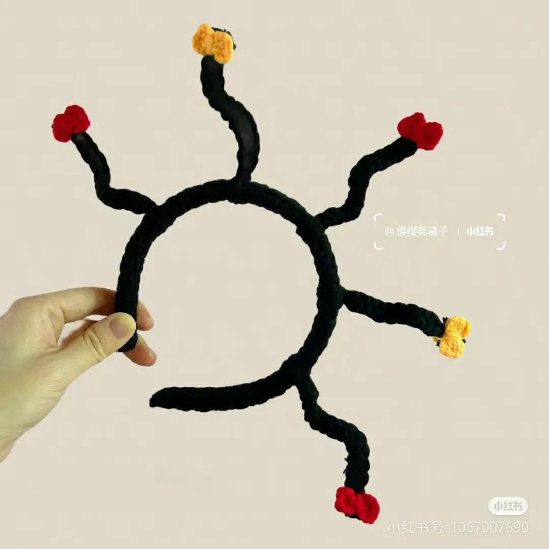 Crochet Witch Headband Pattern Tutorial