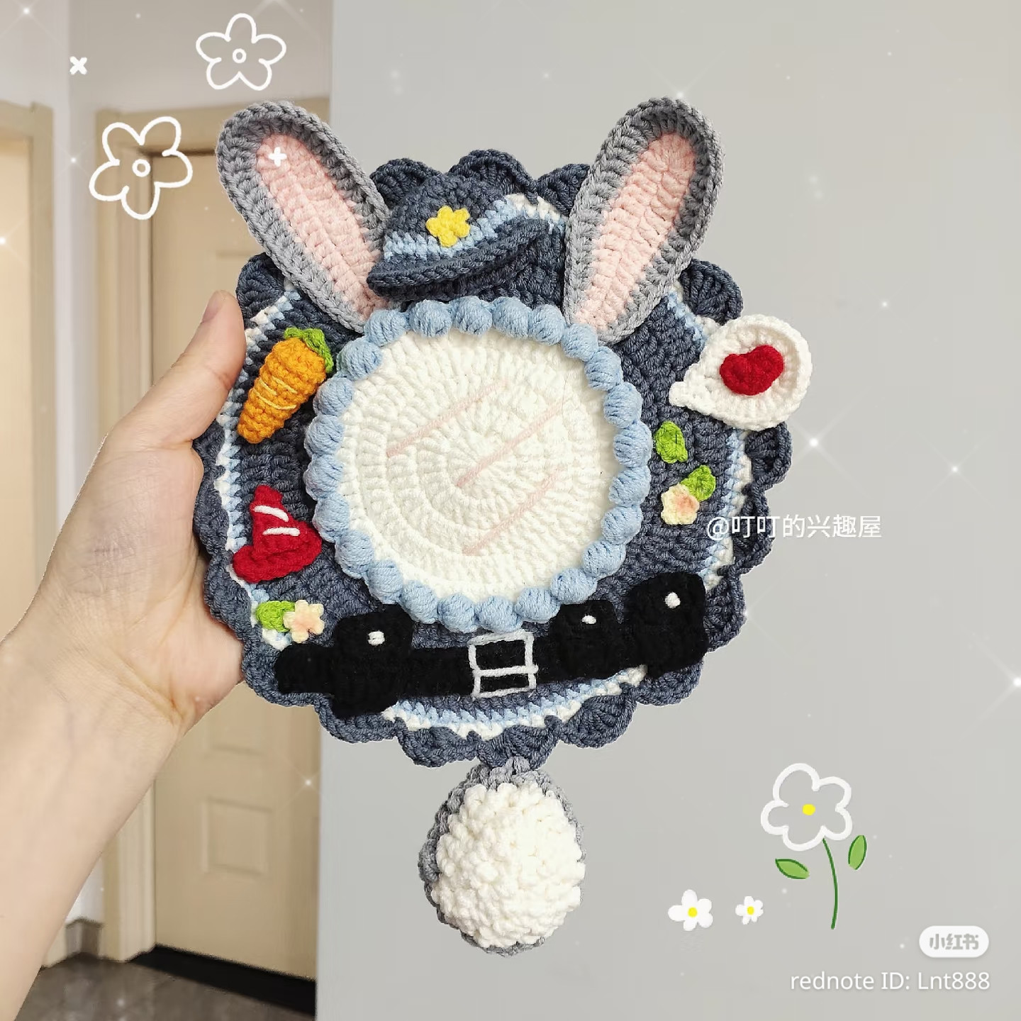 Crochet Zootopia Judy Hopps and Nick Wilde Coasters Pattern