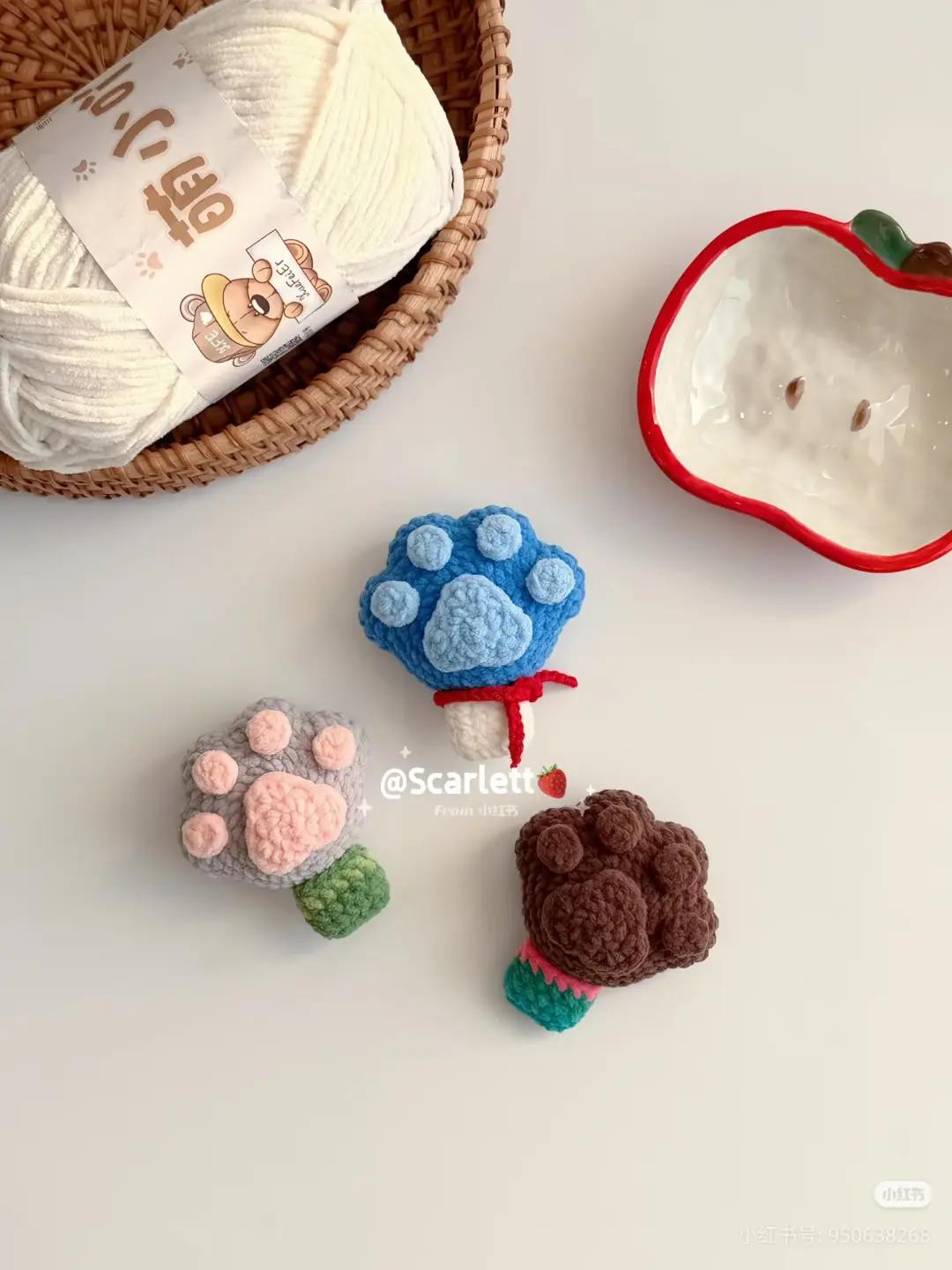 Crochet Zootopia Paw Popsicle Amigurumi Pattern