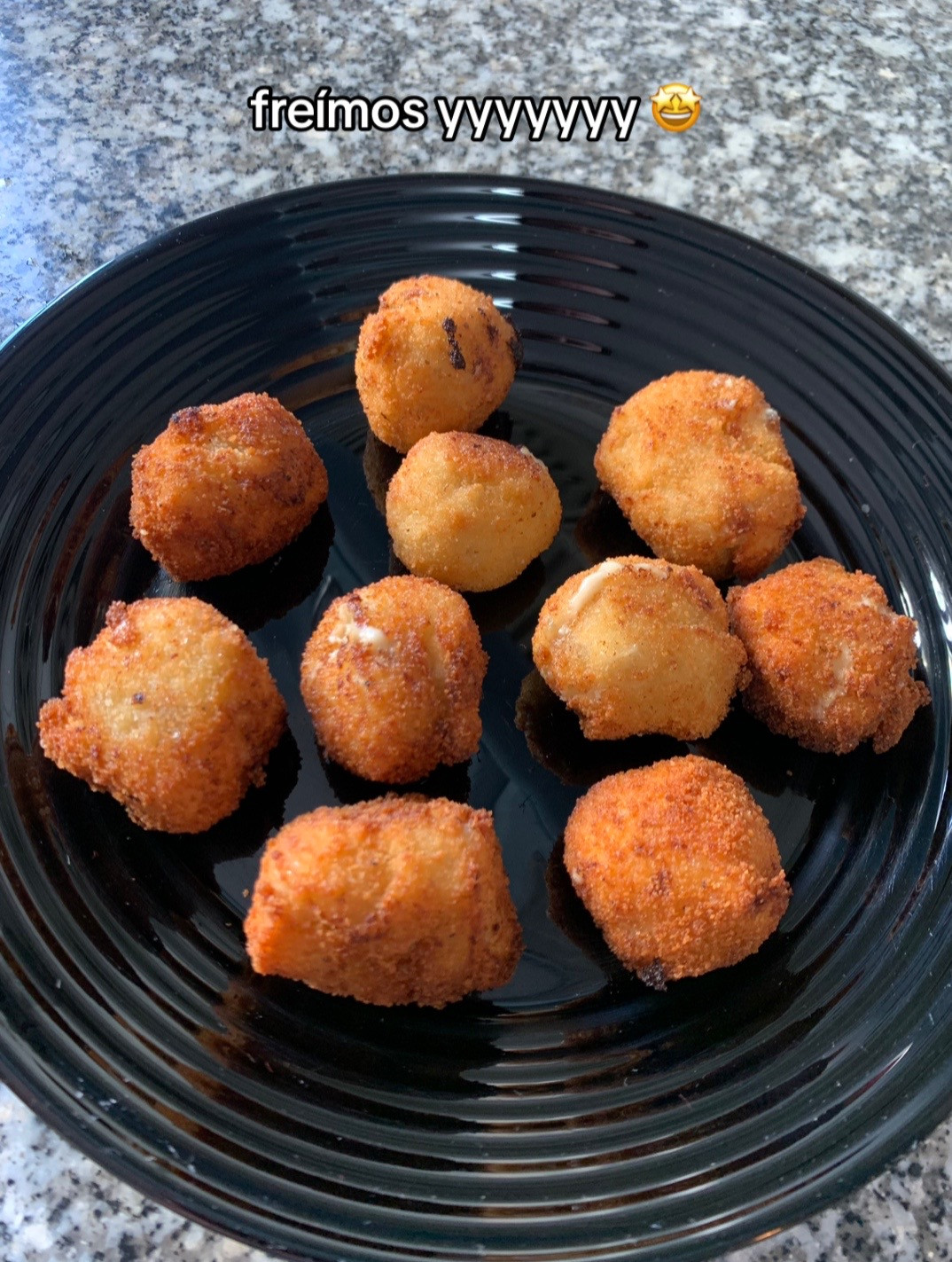 Croquetas de Roquefort y Cebolla Caramelizada