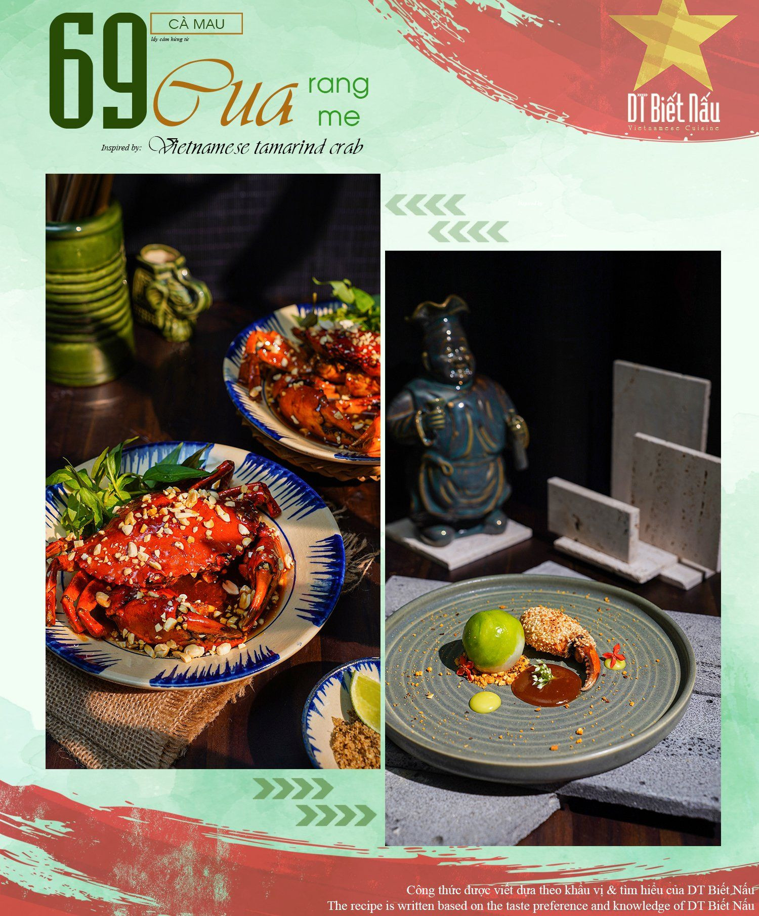 Cua rang me Cà Mau - Công thức nấu ăn truyền thống Việt Nam