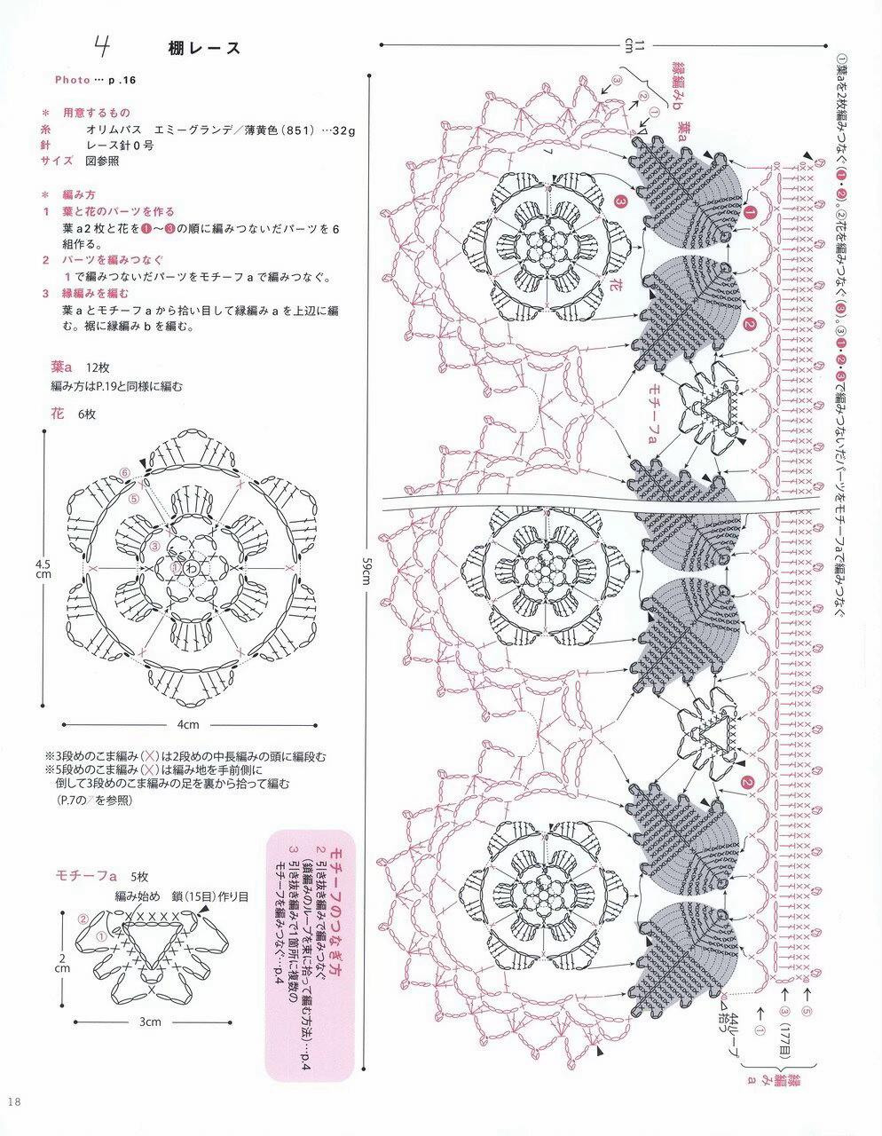 Curtain Tassel và Curtain Tieback - Hướng dẫn chi tiết cách móc len trang trí rèm cửa tinh xảo với họa tiết hoa lá