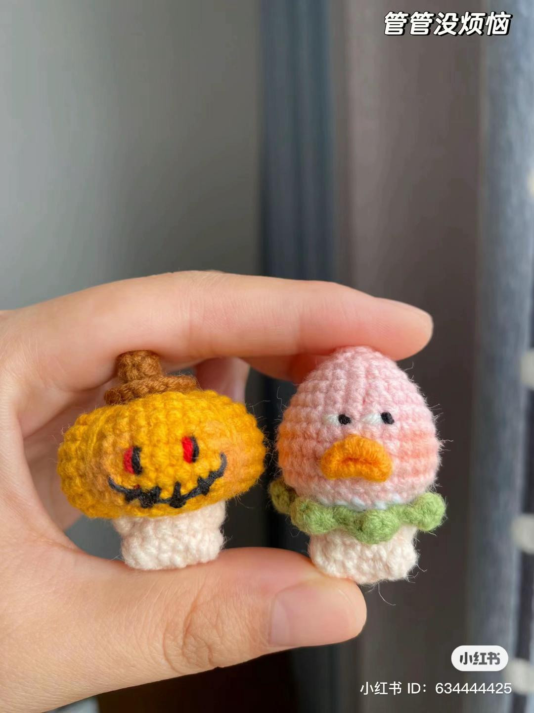 Cute Apple Hamster Crochet Pattern Chart with Step-by-Step Instructions