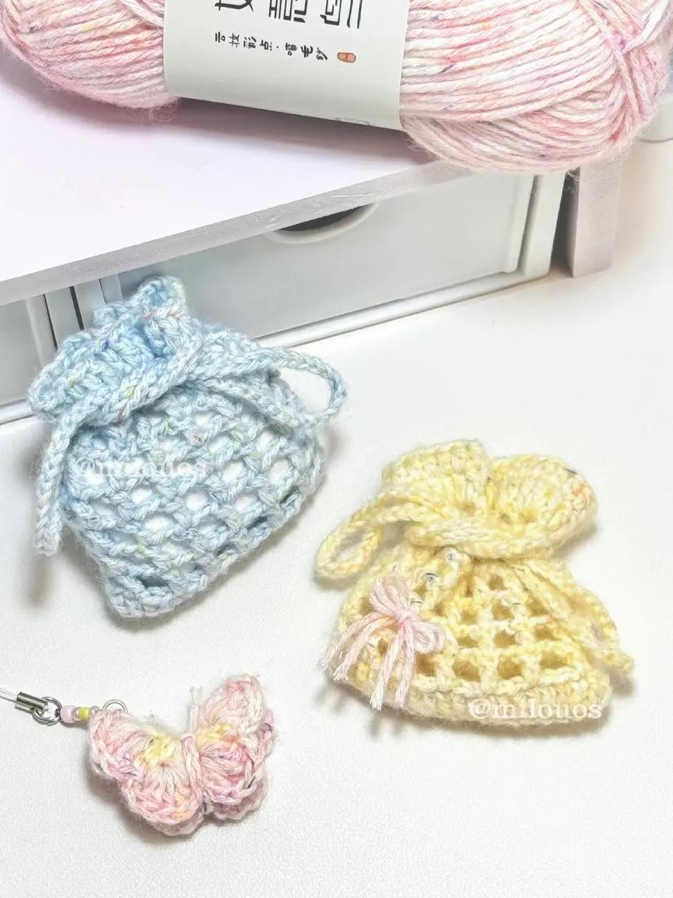 Cute Ballet Flat Crochet Bag Pattern Tutorial
