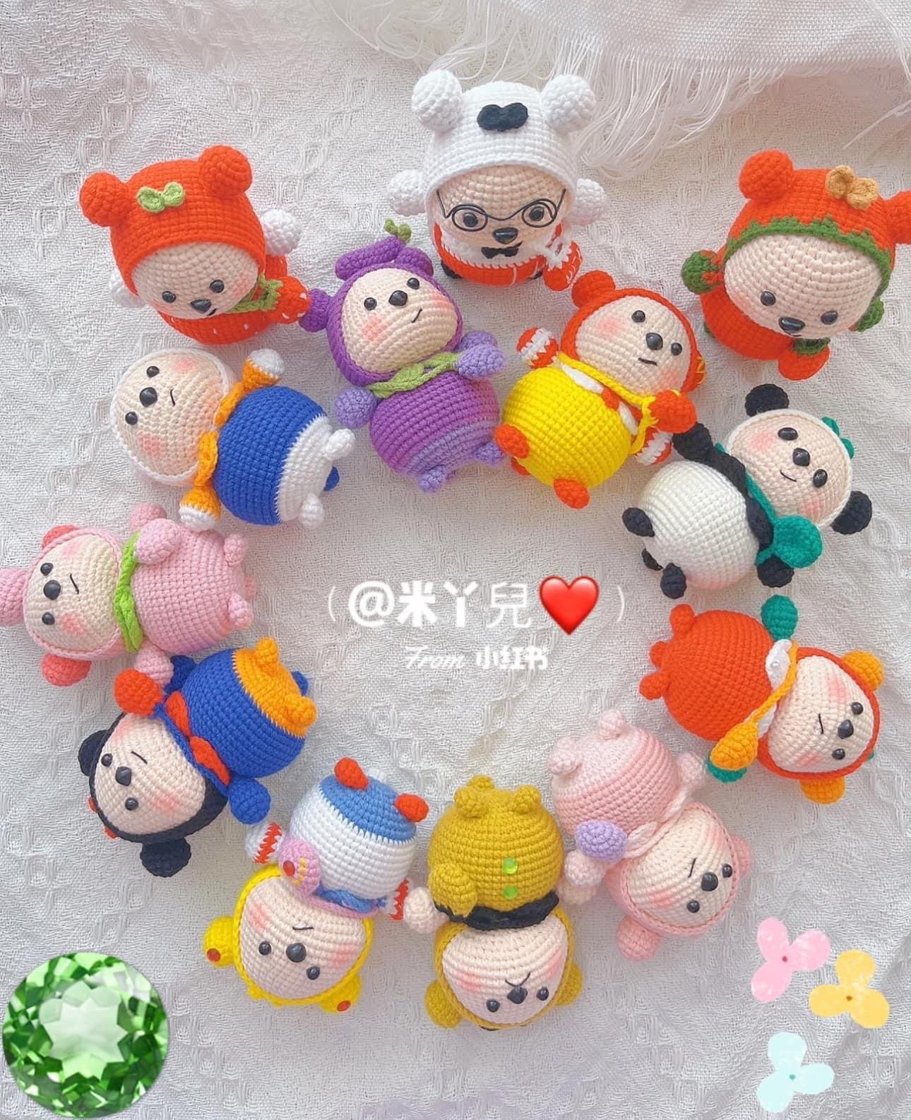 Cute Bear Amigurumi Crochet Pattern Tutorial