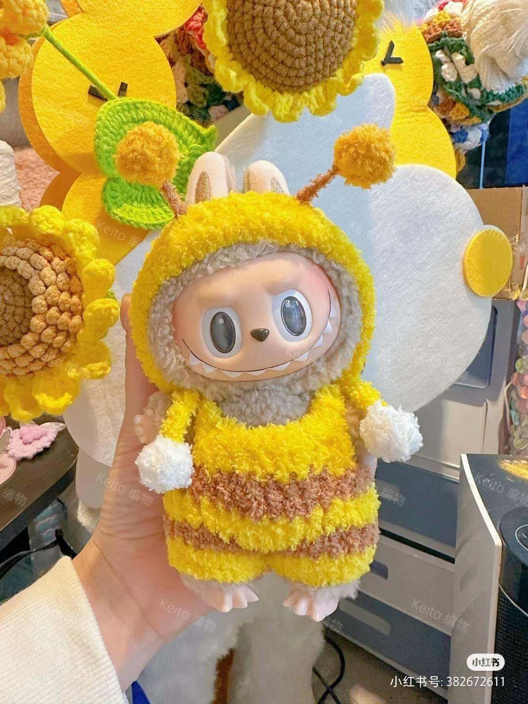 Cute Bee Doll Crochet Pattern Tutorial