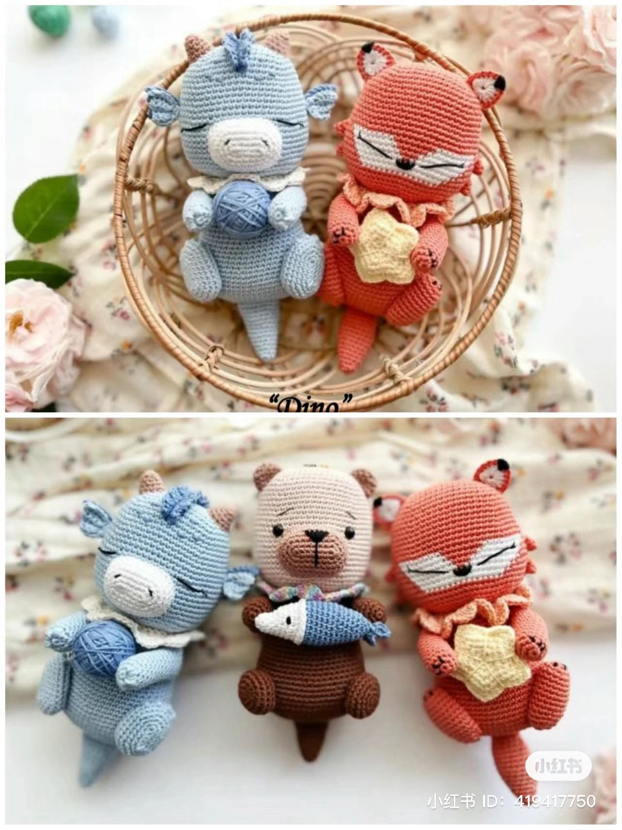 Cute Blue Dragon Amigurumi Crochet Pattern Tutorial