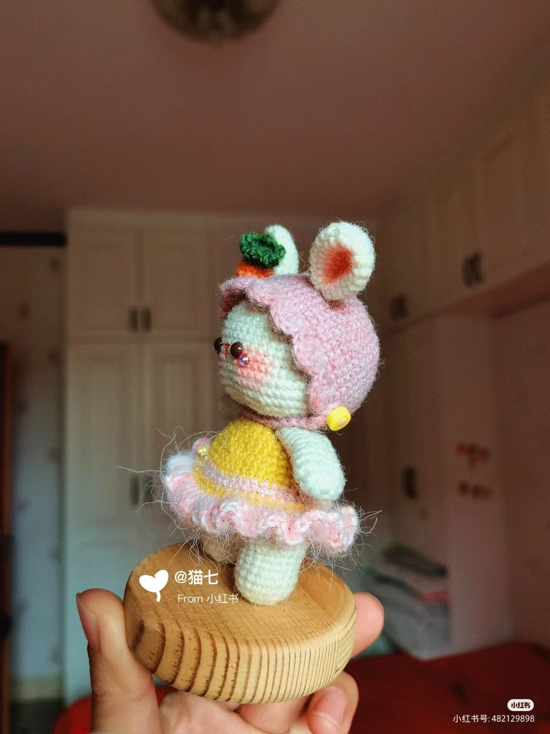 Cute Carrot Bunny Amigurumi Crochet Pattern