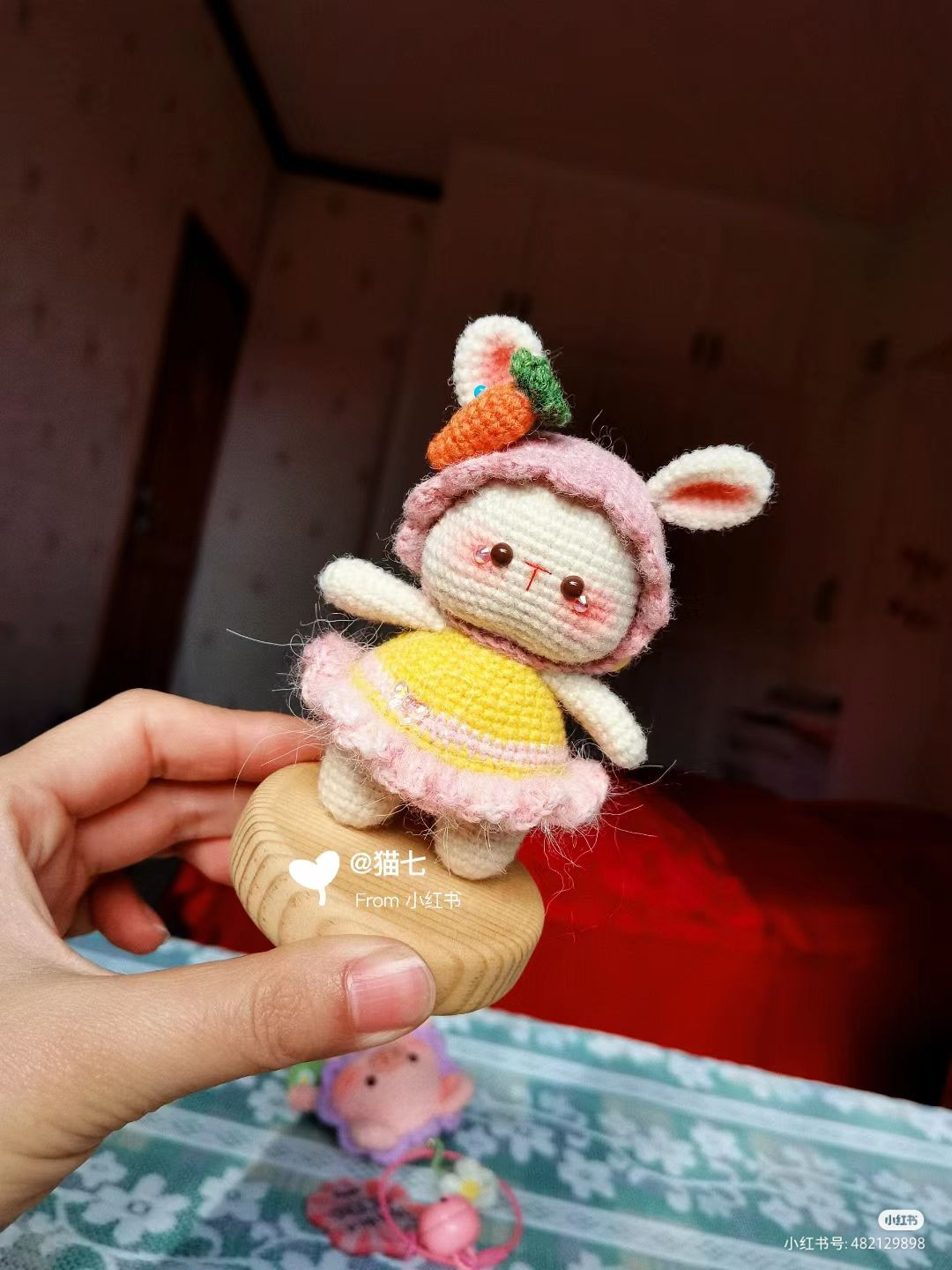 Cute Carrot Bunny Amigurumi Crochet Pattern