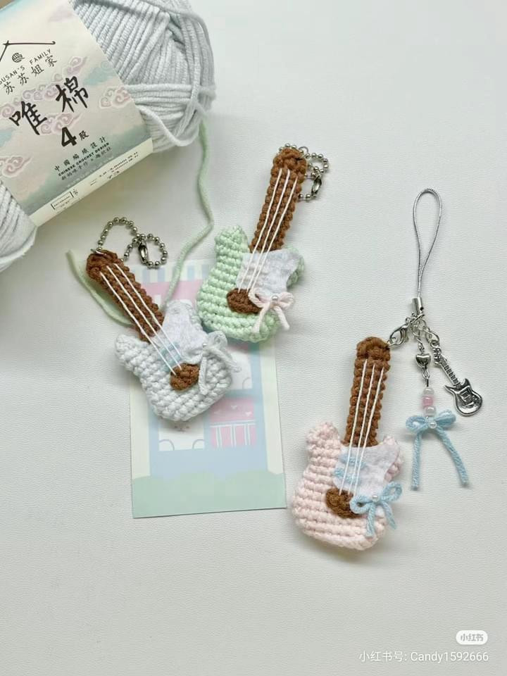 Cute Cherry Pig and Bear Amigurumi Crochet Pattern