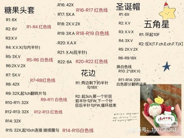 Cute Christmas Tree Dumpling Doll Amigurumi Pattern