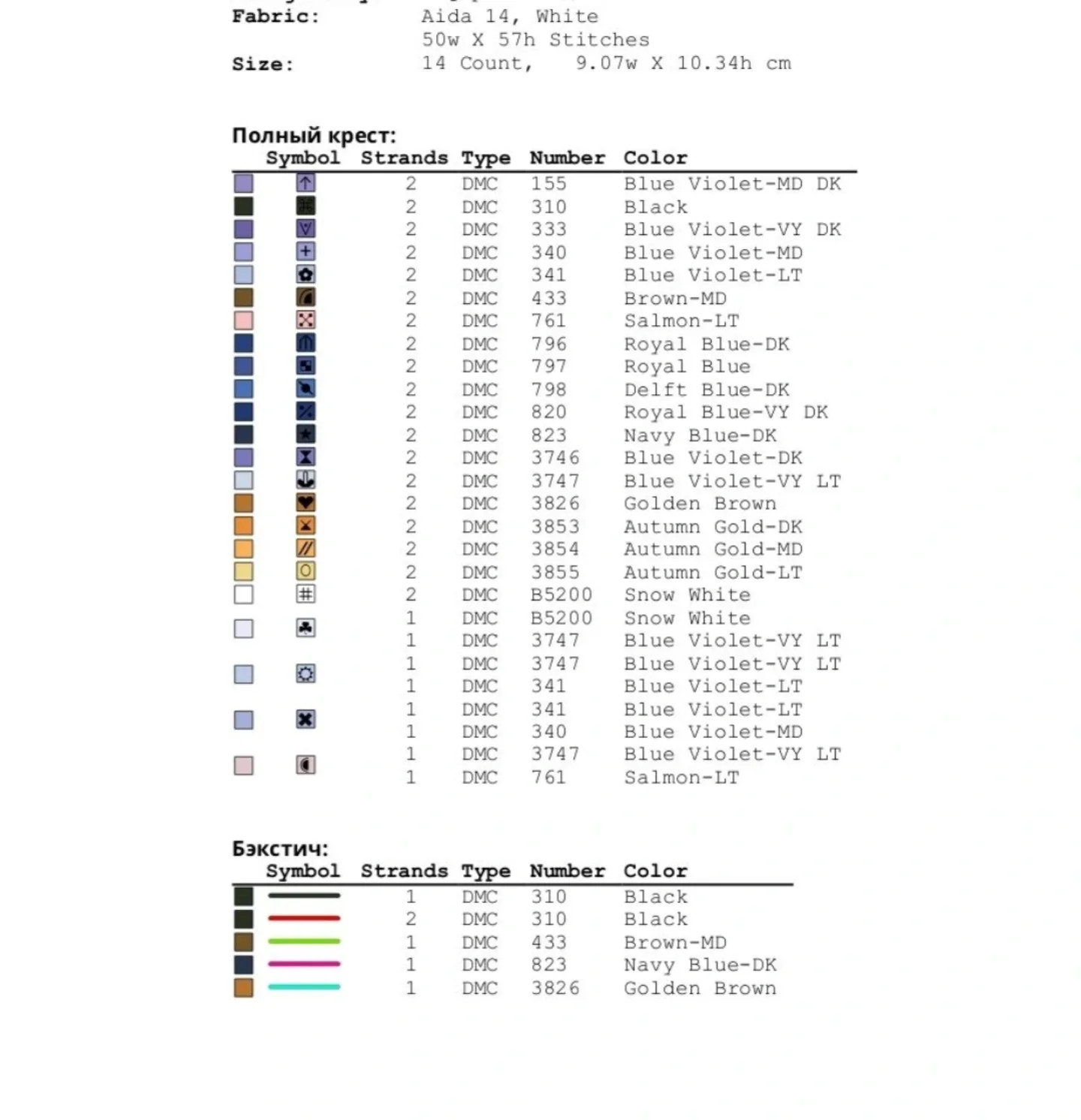 Cute Cosmic Purple and Blue Duck Cross Stitch Pixel Chart Pattern with DMC Floss