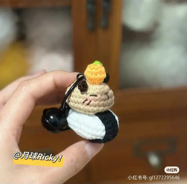 Cute Crochet Amigurumi Patterns: Chocolate Bear, Banana Capybara, and Sushi