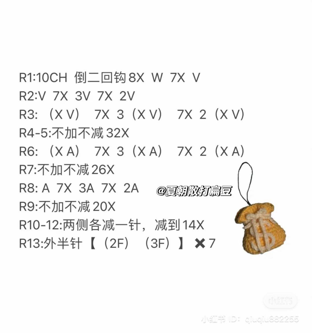 Cute Crochet Amigurumi Patterns: Money Bag, Animal Pouches, and Cat Ornament