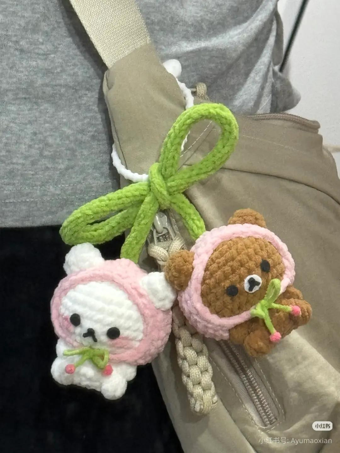 Cute Crochet Bear Gummy Candy Pattern Tutorial