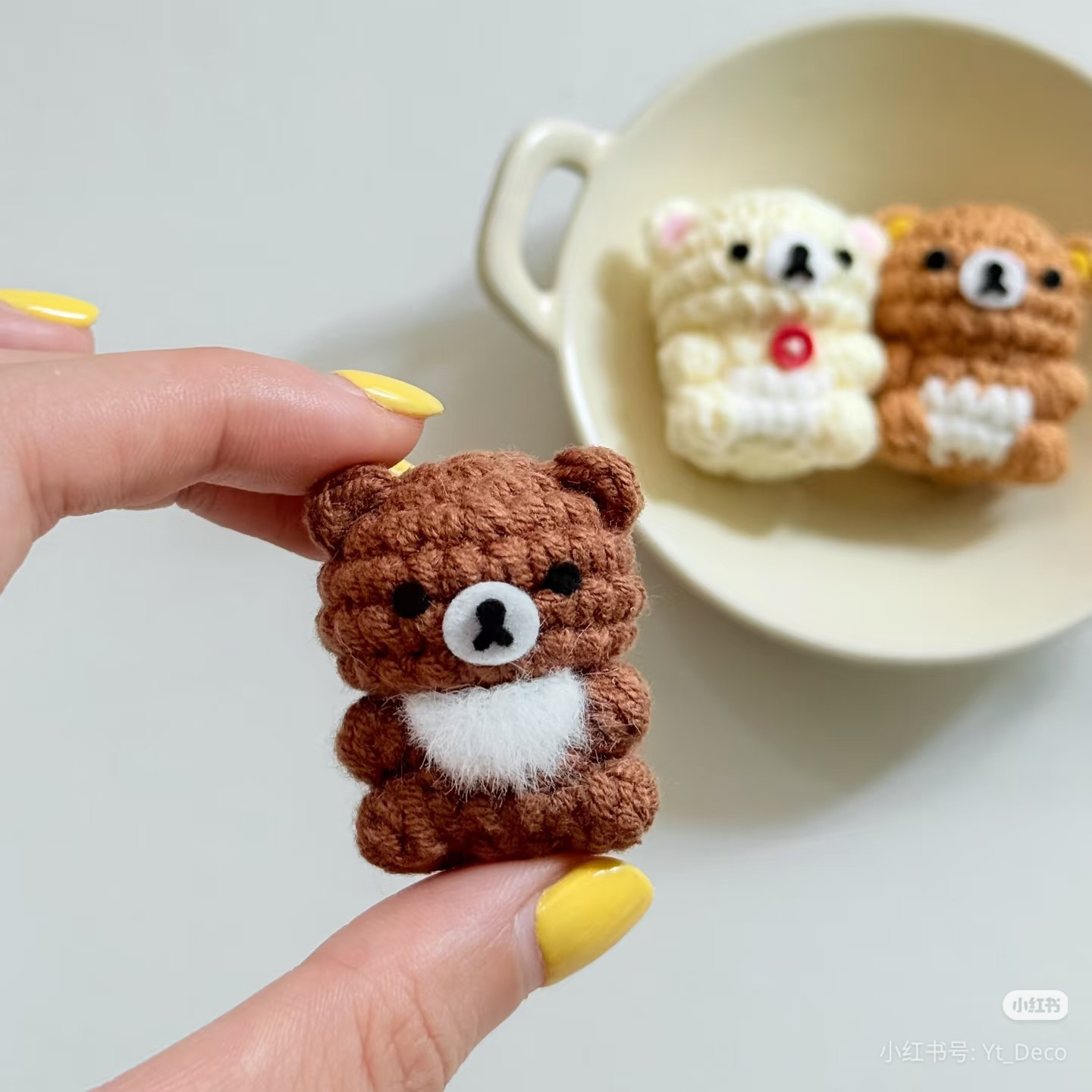 Cute Crochet Bear Gummy Candy Pattern Tutorial