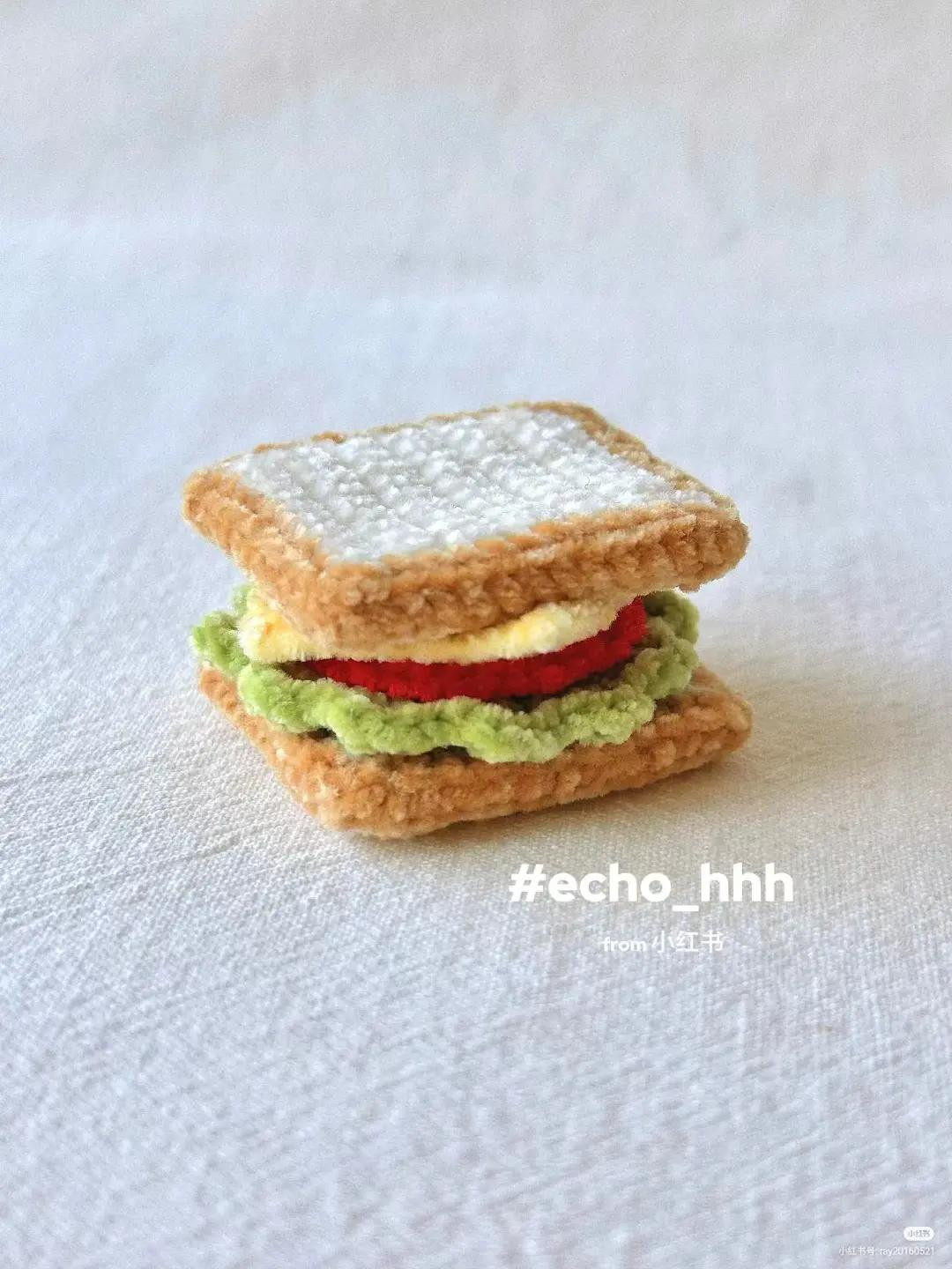 Cute Crochet Breakfast Set: Mini Sandwich and Milk Carton Amigurumi Pattern